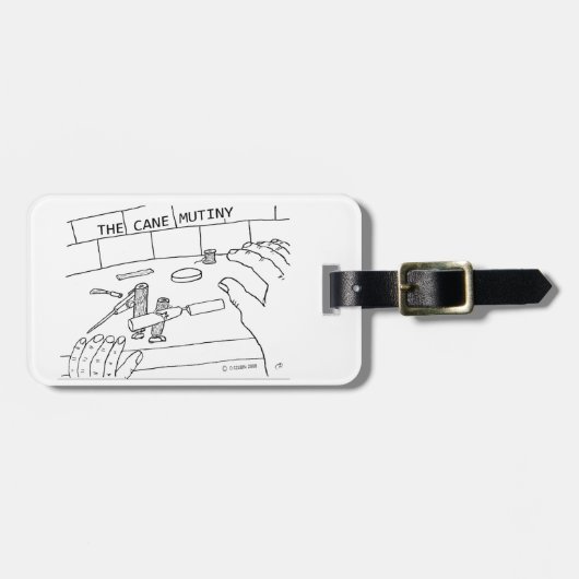 Cane Mutiny Bagagelabel (Voorkant horizontaal)