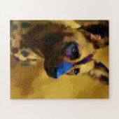 Cane Selvatico Africano Legpuzzel (Horizontaal)