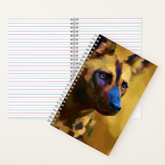 Cane Selvatico Africano Notitieboek (Binnen)