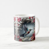 Caneca 3D Beija-Flor Koffiemok (Voorkant rechts)