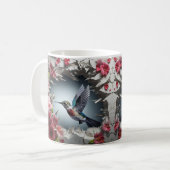 Caneca 3D Beija-Flor Koffiemok (Voorkant links)