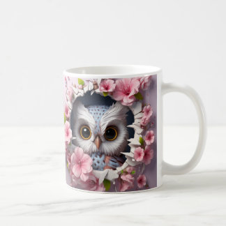 Caneca 3d Coruja Koffiemok