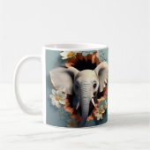 Caneca 3D Elefante Koffiemok (Links)