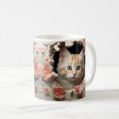 Caneca 3D Gato Koffiemok (Voorkant rechts)