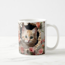 Caneca 3D Gato Koffiemok