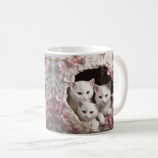 Caneca 3D Gato Koffiemok (Voorkant rechts)