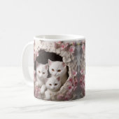 Caneca 3D Gato Koffiemok (Voorkant links)