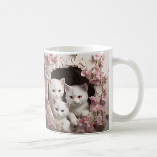 Caneca 3D Gato Koffiemok (Rechts)