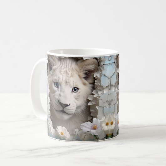 Caneca 3D Leoa Koffiemok (Voorkant links)