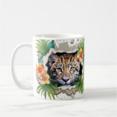 Caneca 3D Onça Koffiemok (Links)