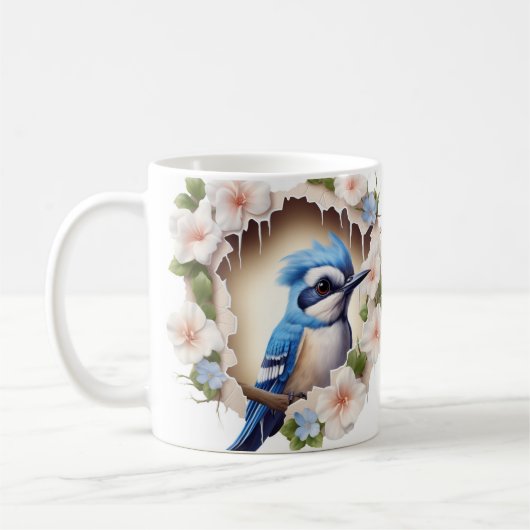 Caneca 3D Pássaro  Koffiemok (Links)