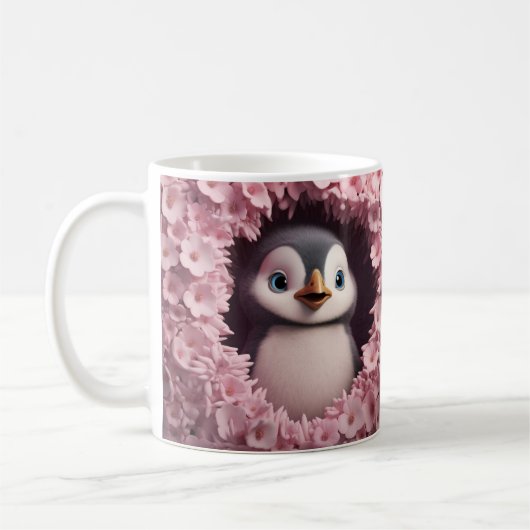 Caneca 3D Pinguim Koffiemok (Links)