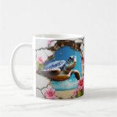 Caneca 3D Tartaruga Koffiemok (Links)