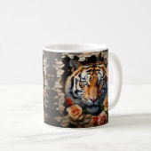 Caneca 3D Tigre Koffiemok (Voorkant rechts)