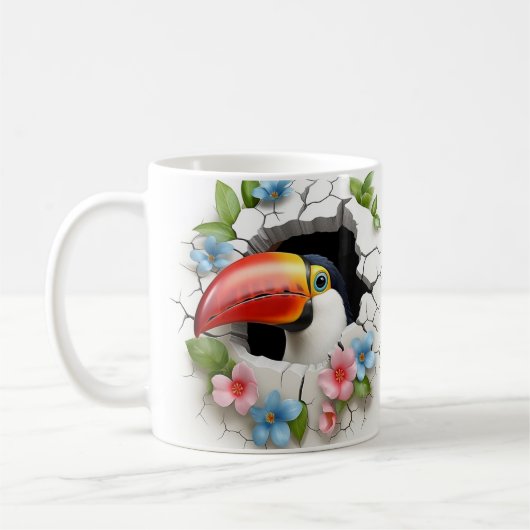 Caneca 3D Tucano Koffiemok (Links)