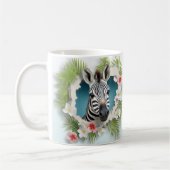 Caneca 3D Zebra Koffiemok (Links)