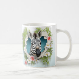 Caneca 3D Zebra Koffiemok