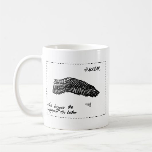 Caneca ACOTAR - asa Koffiemok (Links)