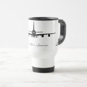 Caneca Airbus A380 - MaR 2013 Reisbeker (Voorkant rechts)