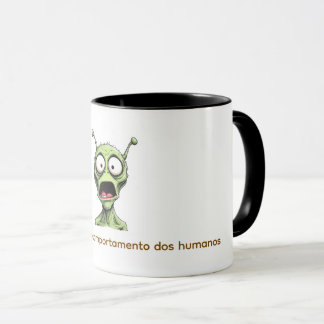 Caneca Alien abismado. Mok