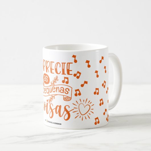 Caneca Aprecie Koffiemok (Voorkant rechts)