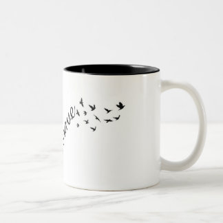 caneca ¨Be Brave¨ Tweekleurige Koffiemok