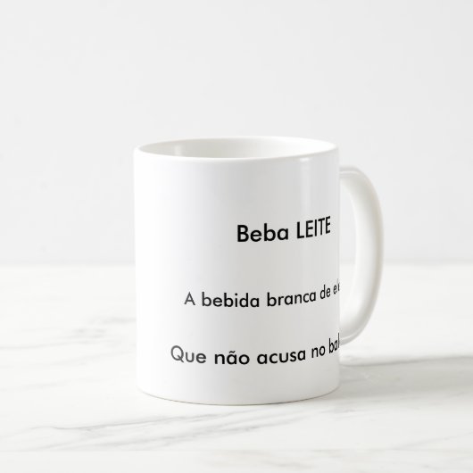 Caneca Beba Leite Koffiemok (Voorkant rechts)