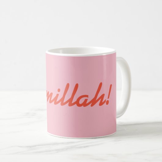 Caneca Bismillah! Mug Koffiemok (Voorkant rechts)