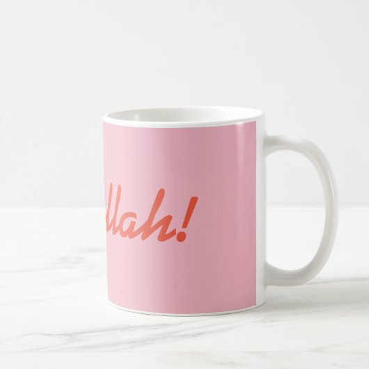 Caneca Bismillah! Mug Koffiemok (Rechts)