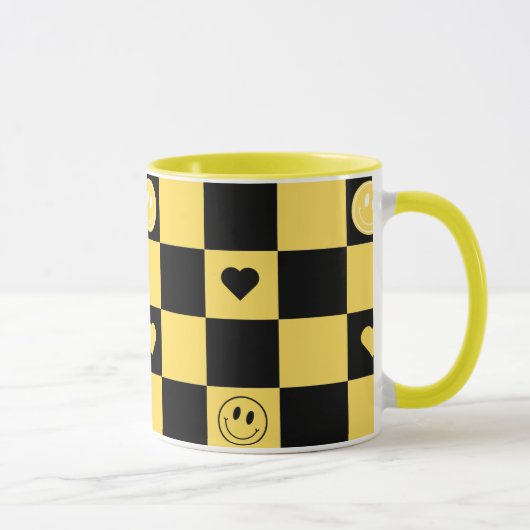 Caneca black and yellow mok (Rechts)