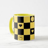 Caneca black and yellow mok (Voorkant links)