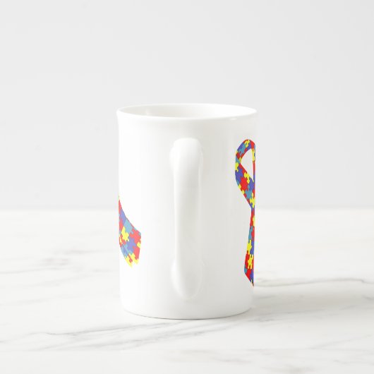 Caneca Bone China laço Porselein Kop (Achterkant)