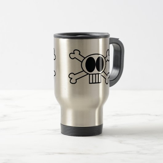 Caneca Bones Reisbeker (Voorkant rechts)
