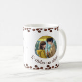 Caneca branca clássica, 325 ml koffiemok (Voorkant rechts)