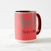 Caneca branca clássica, 325 ml mok (Voorkant rechts)