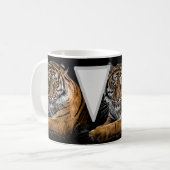 Caneca branca clássica, 325 ml TIGRE Koffiemok (Voorkant links)
