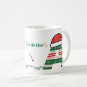 Caneca Branca Clássica - Edição Natal Koffiemok (Voorkant rechts)
