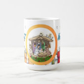 Caneca Branca Clássica - Edição Natal Koffiemok (Center)