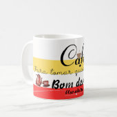 Caneca branca clássica koffiemok (Voorkant links)