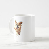 caneca branca clássica koffiemok (Voorkant links)