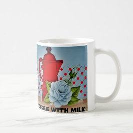 Caneca branca clássica Koffiemok