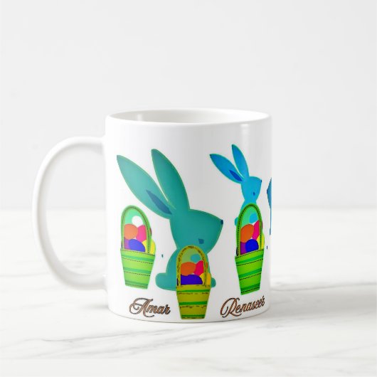 Caneca branca clássica koffiemok (Links)