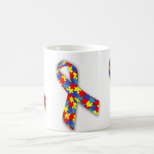 Caneca branca clássica laço koffiemok (Center)