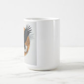 Caneca branca com design aguia koffiemok (Center)