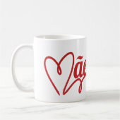 Caneca branca dia das mães koffiemok (Links)