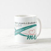 Caneca brilhante, namorados  koffiemok (Voorkant rechts)