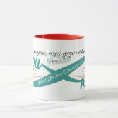 Caneca brilhante, namorados  mok (Midden)