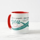 Caneca brilhante, namorados  mok (Voorkant links)