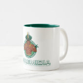 Caneca Bugremidia Tweekleurige Koffiemok (Voorkant rechts)