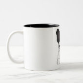 Caneca buldogue tweekleurige koffiemok (Links)